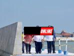 Presiden Jokowi Tinjau Proyek Pengendalian Banjir Rob di Tambak Lorok Semarang