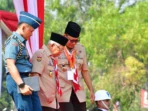 Hadiri Peringatan Hari Pramuka ke-63, Wakil Presiden Ma'ruf Amin Sampaikan Pesan Strategis Ciptakan Generasi Unggul