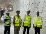 Setelah Pelantikan Wakil Menteri, Wakil Presiden Ma'ruf Amin Gibran Rakabuming Blusukan ke Proyek MRT Fase 2