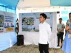 Wujudkan Ketahanan Lingkungan, Wapres Tinjau Proyek Pembangunan Kolam Retensi Martubung