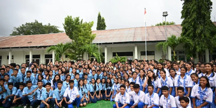Dorong Peningkatan Kualitas Pendidikan Di NTT, Wapres Kunjungi SMAS Bhaktyarsa Maumere